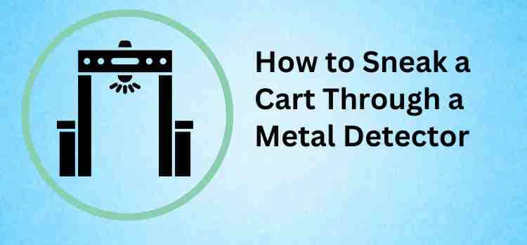How to Sneak a Cart Through a Metal Detector